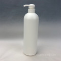 Empty white 8 16 32 oz 250 500 1000 ml boston Round lotion hdpe plastic pump bottle